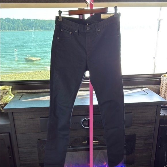 Rag & Bone Black Skinny Jeans Sleek Fit - Picture 1 of 7
